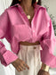 Pink Over Spring Pocket Shirt