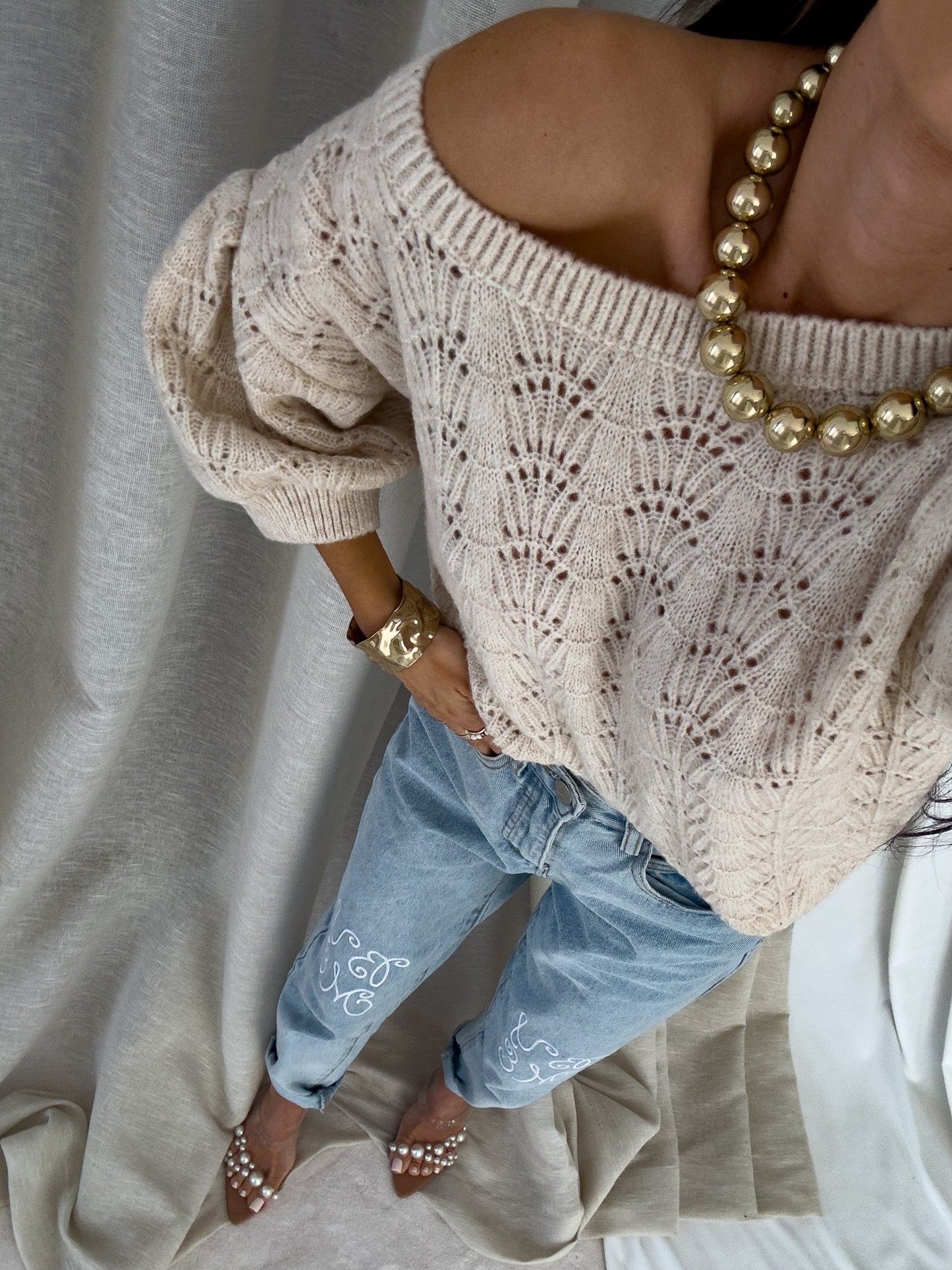 Beige Serena Jumper