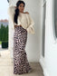 Cheetah beige Vogue skirt