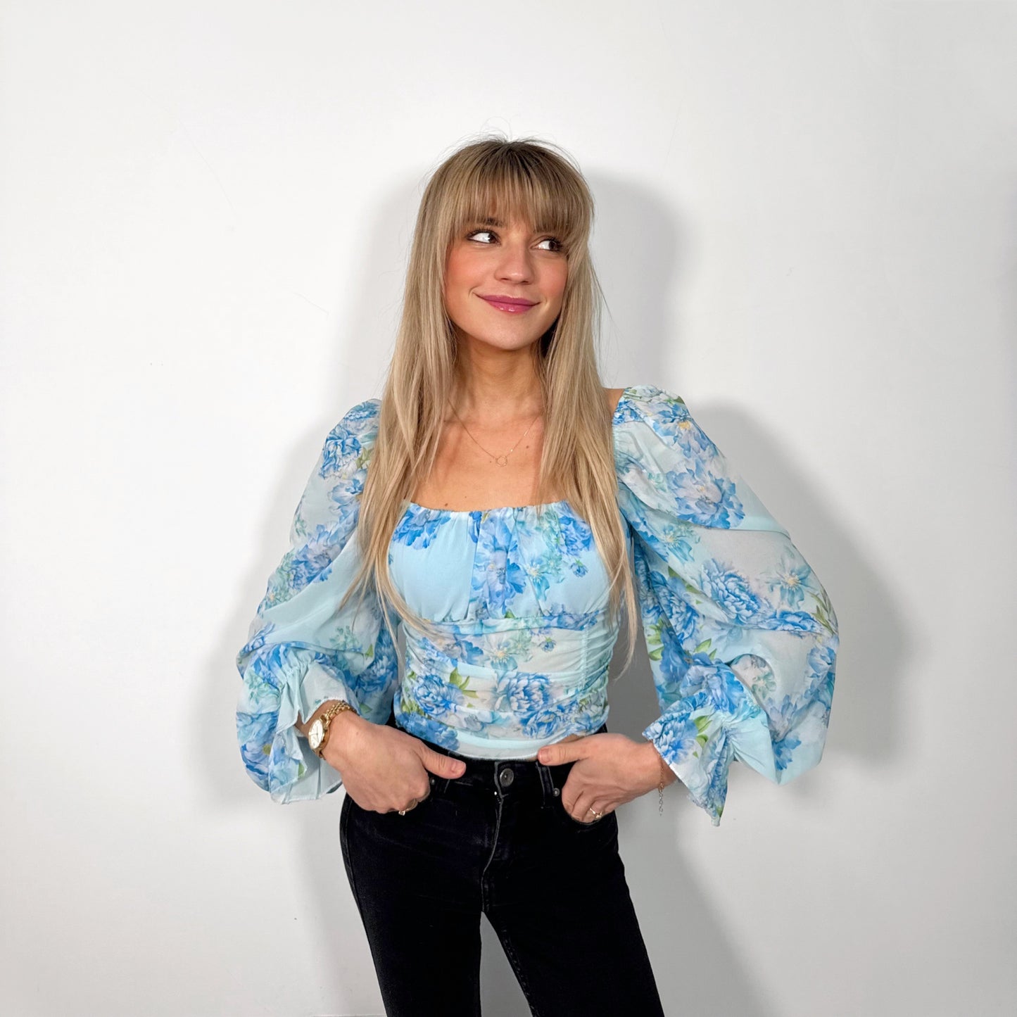 Blue Celeste Top