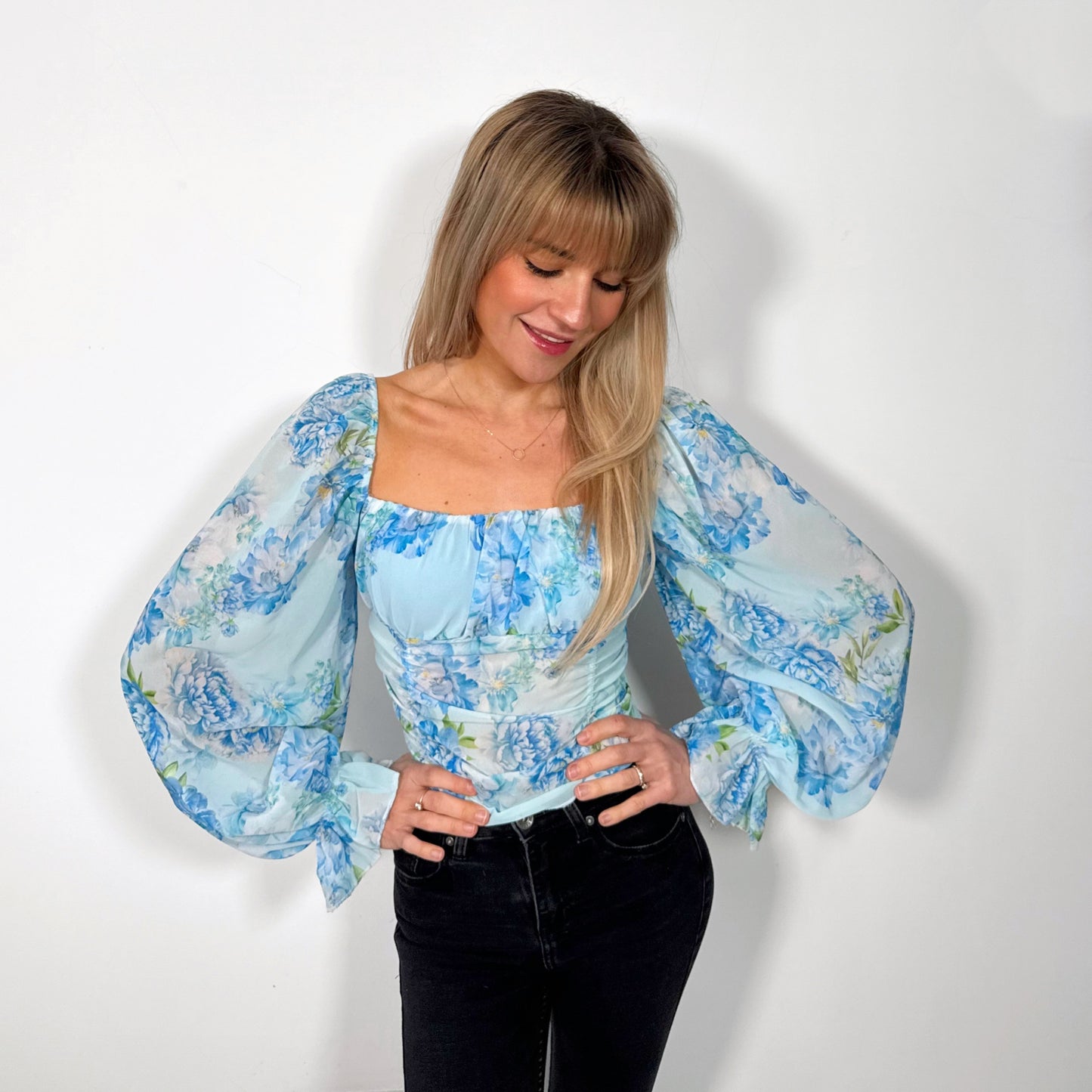 Blue Celeste Top