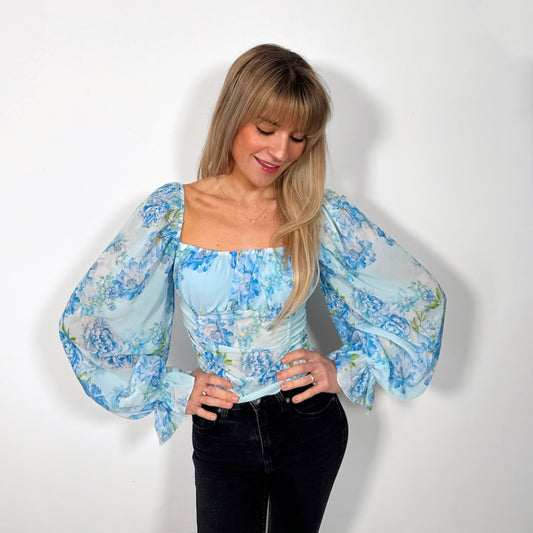 Blue Celeste Top