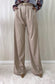 Beige Simple trousers