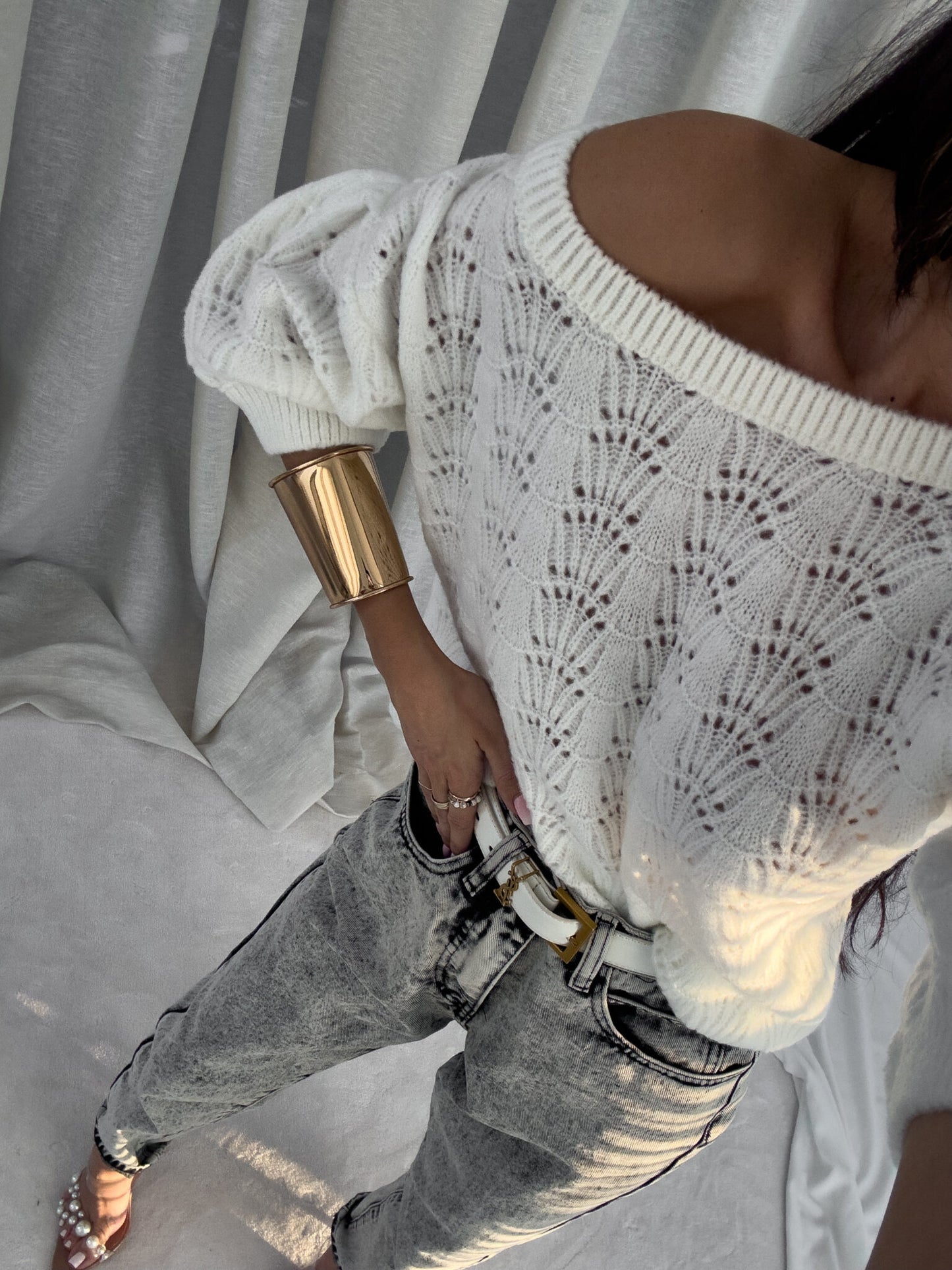 Off White Serena Jumper