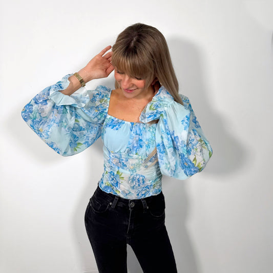 Blue Celeste Top