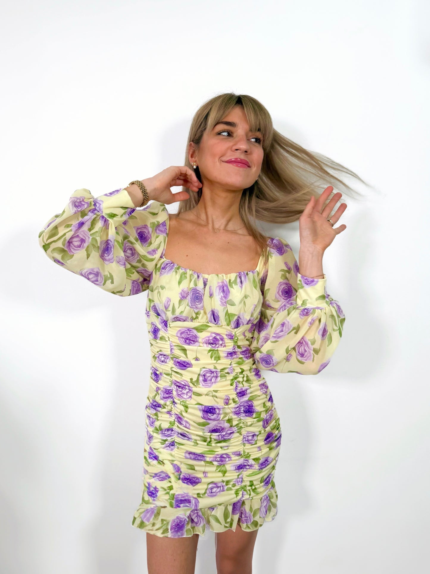 Yellow Emillia Dress