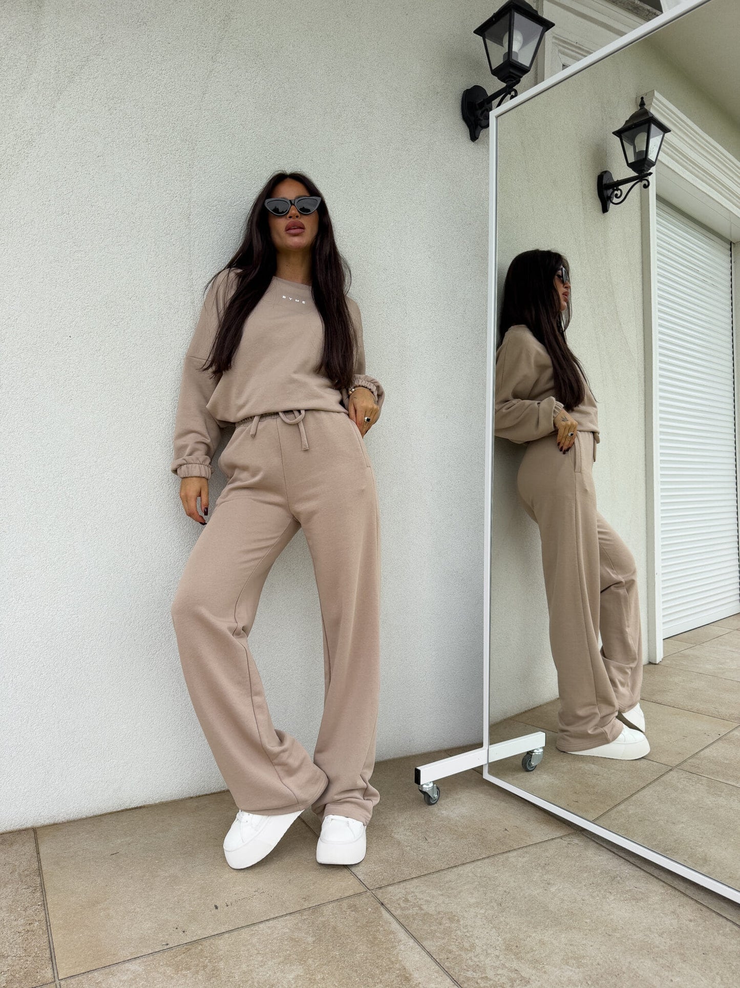 Beige Sydney Tracksuit Set