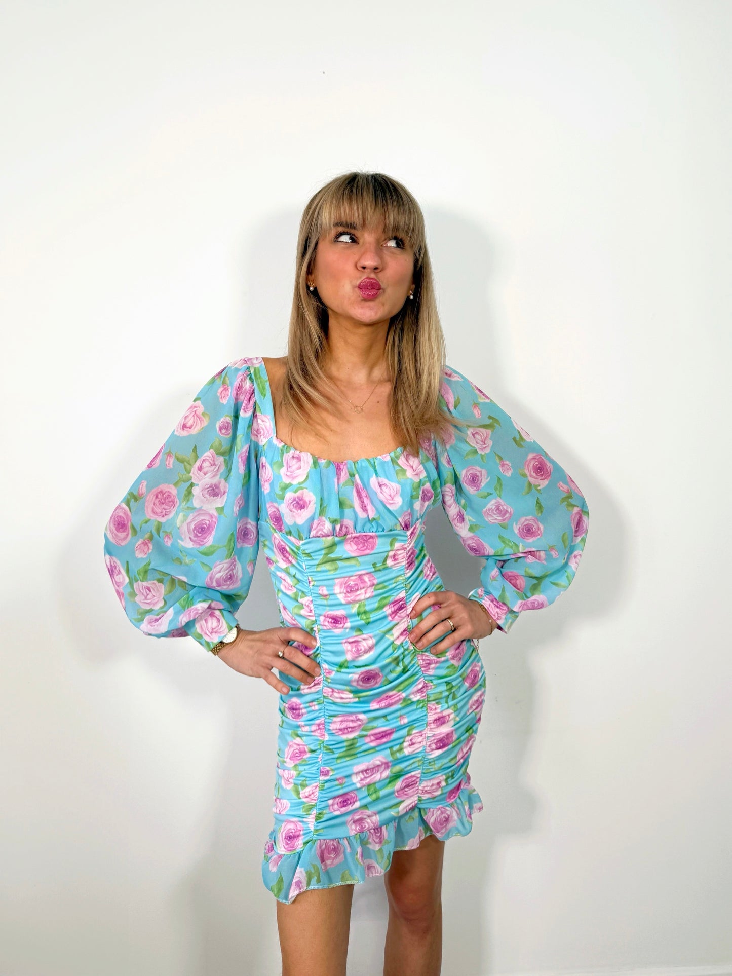 Blue Emillia Dress