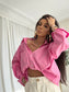 Pink Over Spring Pocket Shirt