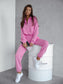 Chillout Tracksuit Set - Pink