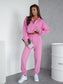 Chillout Tracksuit Set - Pink