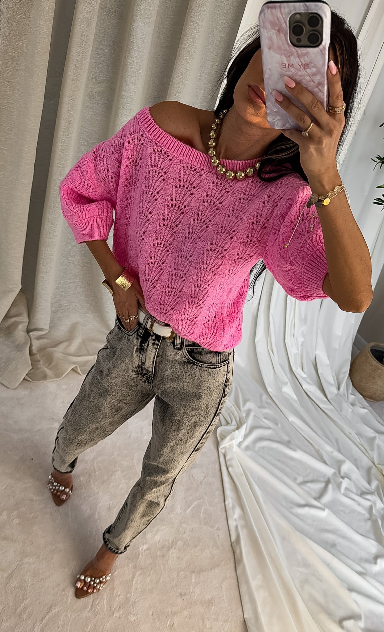 Pink Serena Jumper