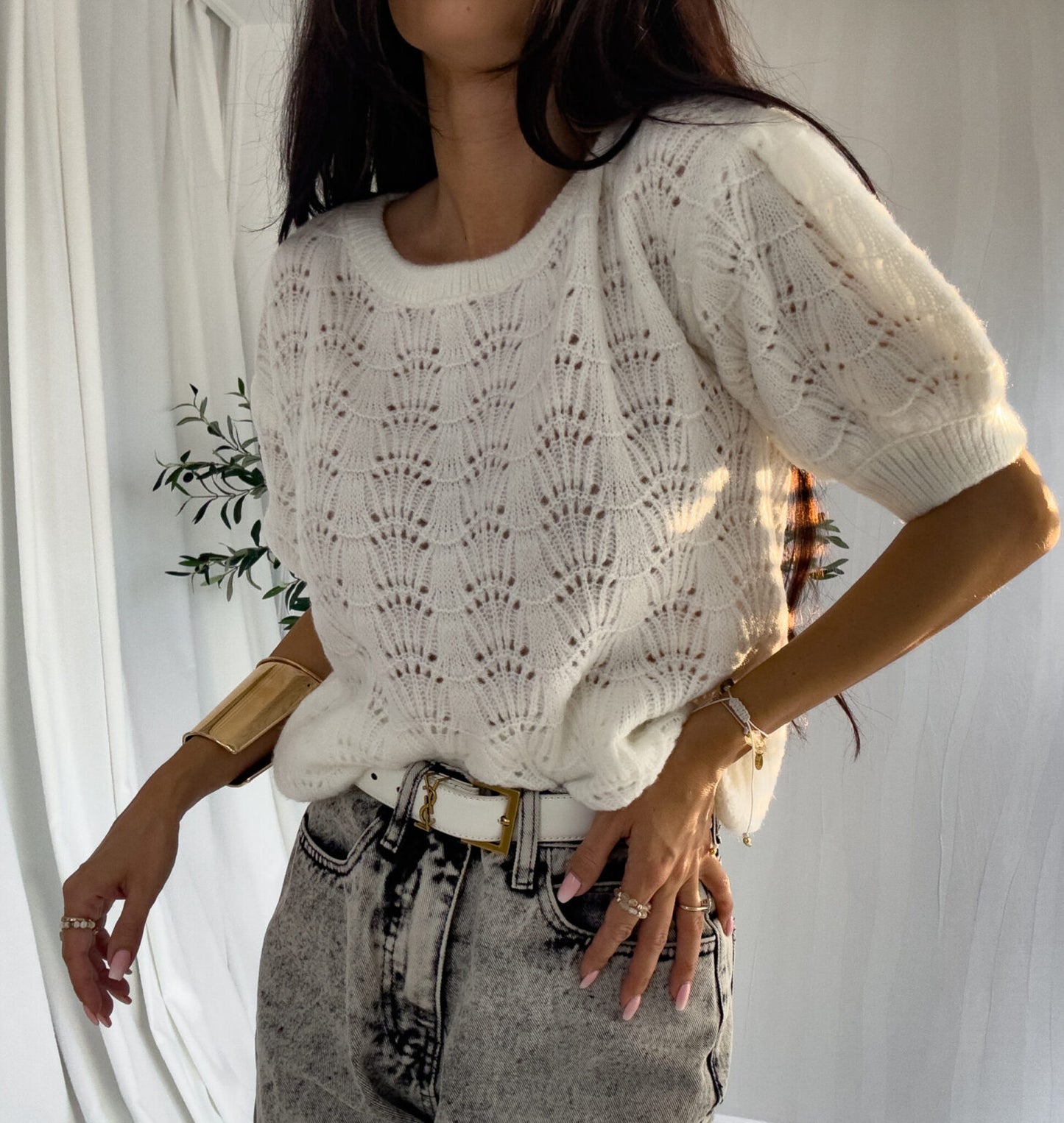 Off White Serena Jumper
