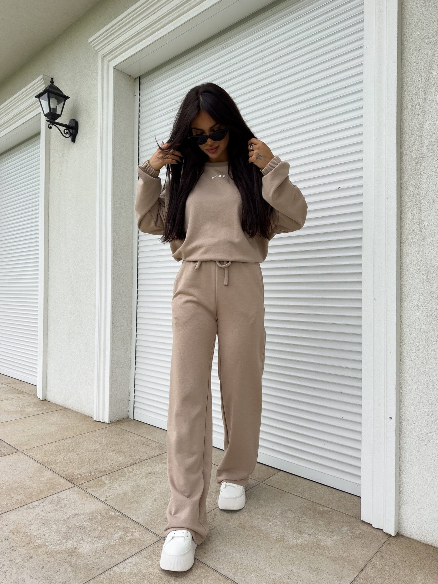 Beige Sydney Tracksuit Set