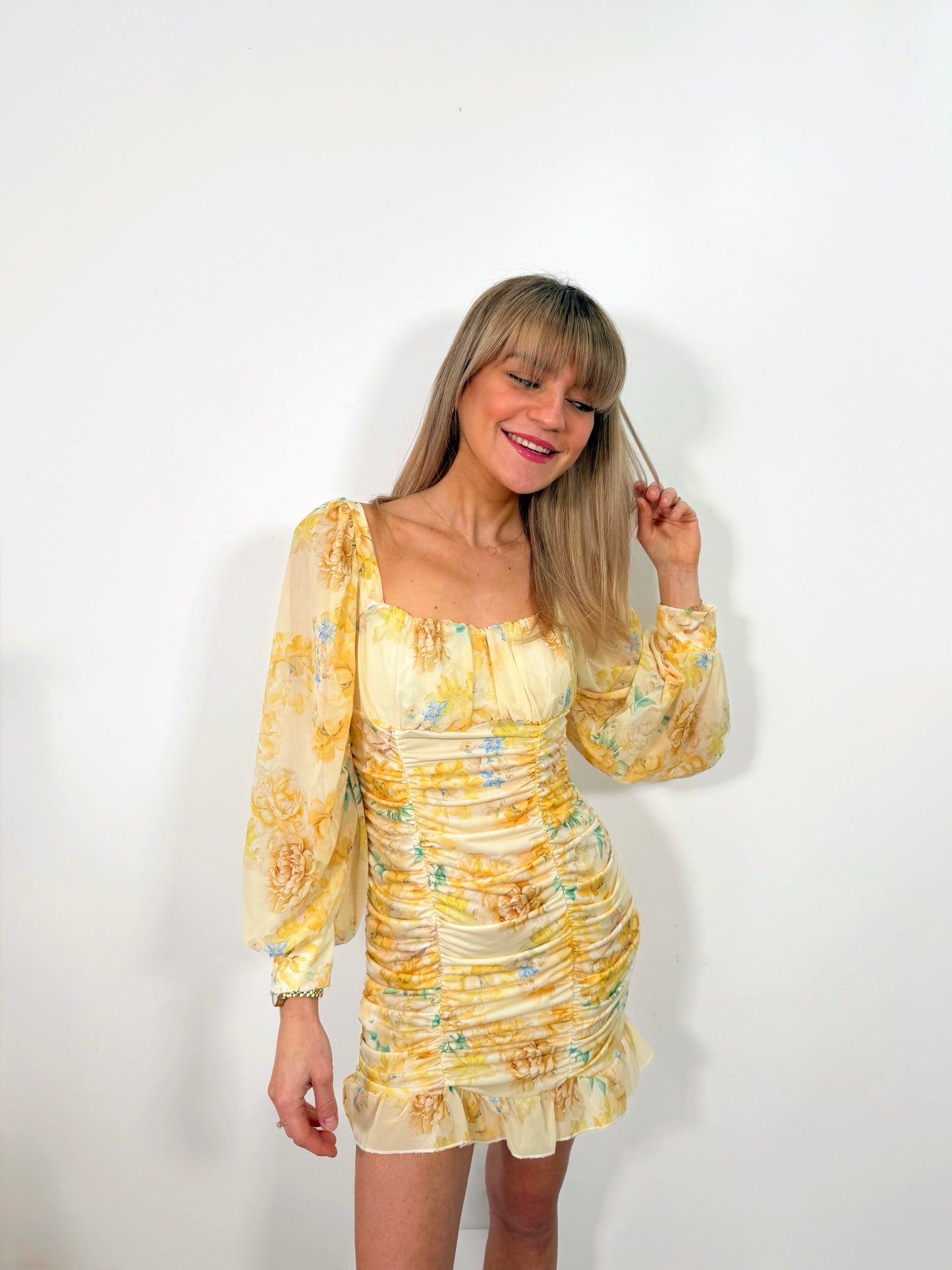 Yellow Isabella Dress