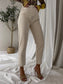 Beige Mom Fit Jeans