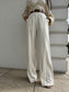 Vanilla Simple stripped trousers