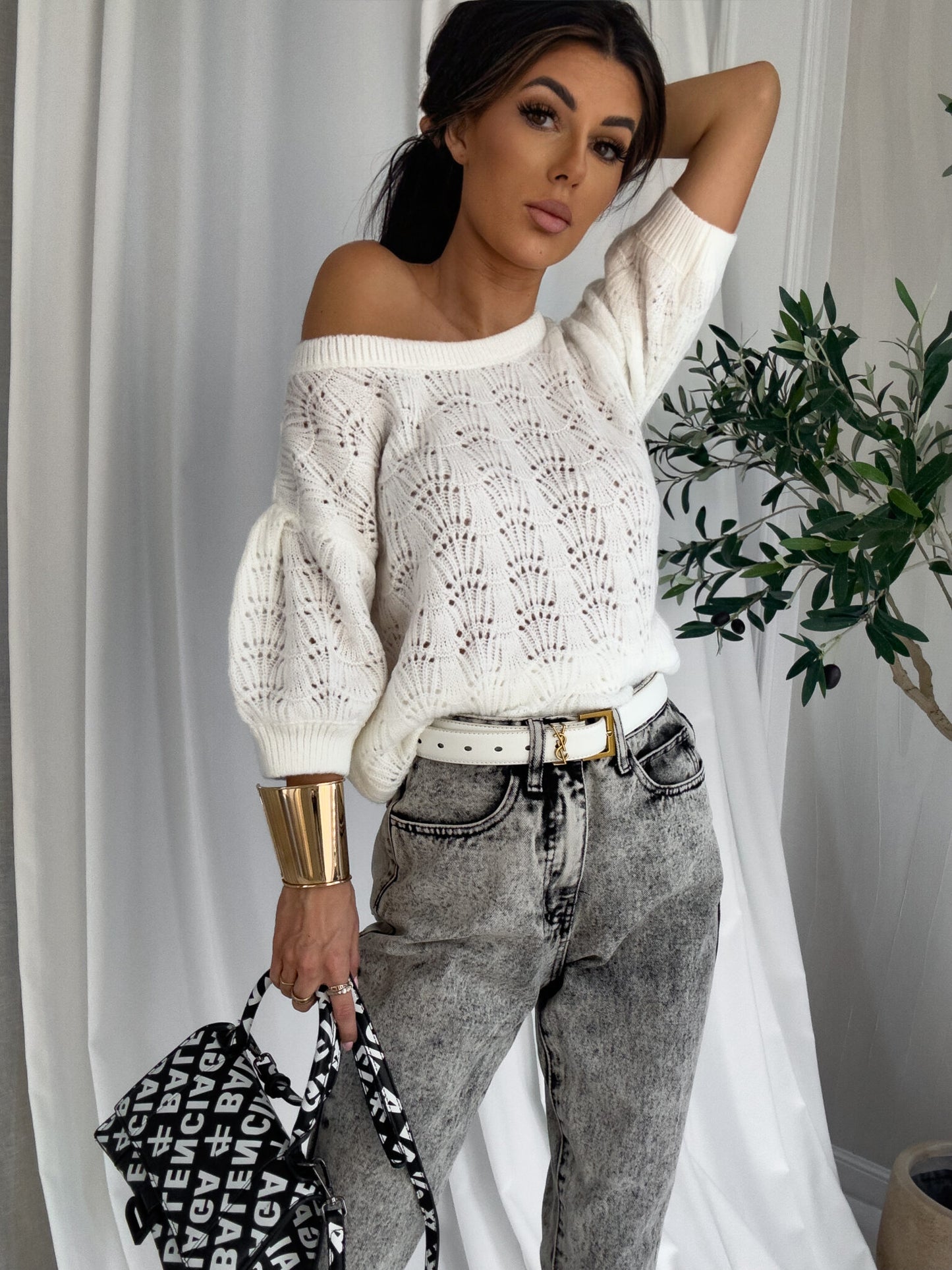 Off White Serena Jumper