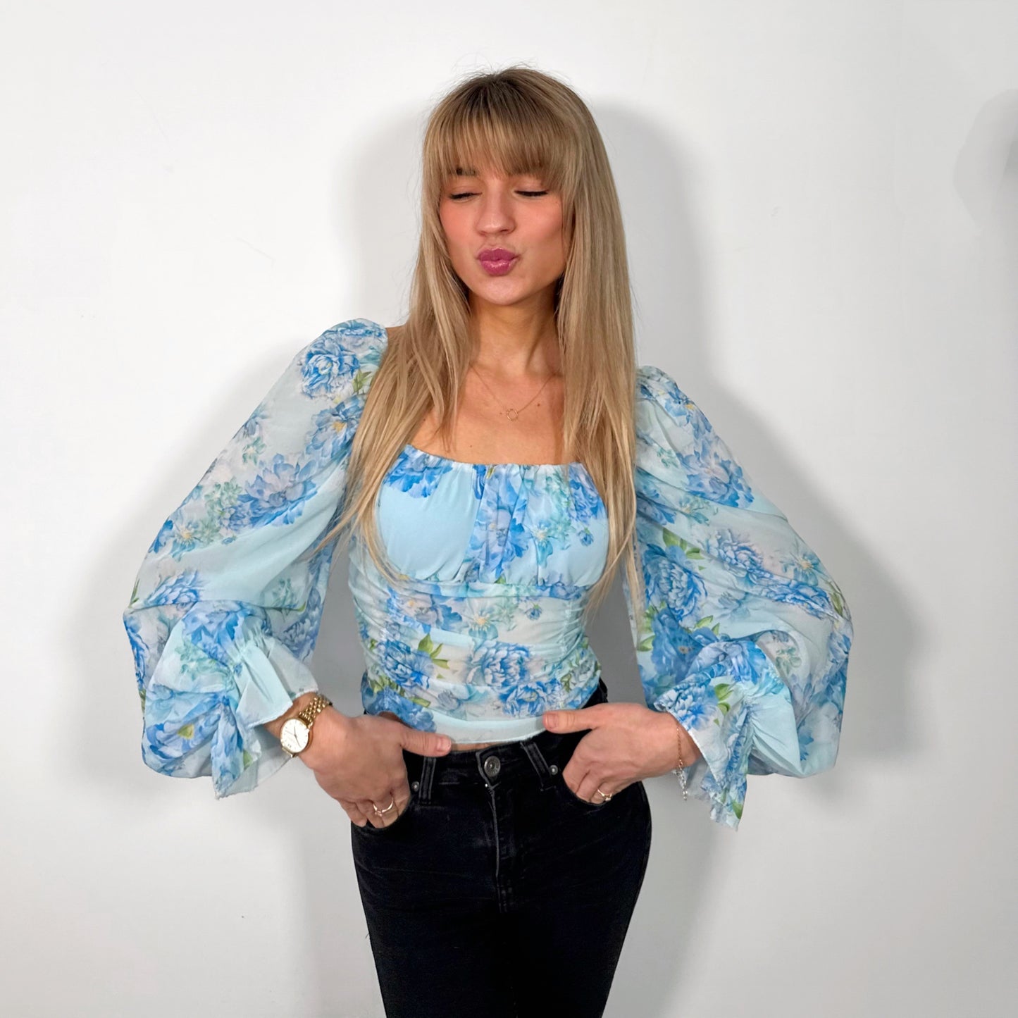 Blue Celeste Top