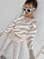 Beige Zebra Print Jumper