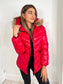 QUILTED RED COAT