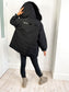 OVERSIZED BLACK PARKA